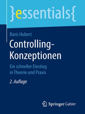 cover image of Controlling-Konzeptionen